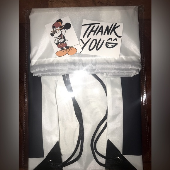 Mickey Mouse Graphic Drawstring Backpack - Picture 3 of 4